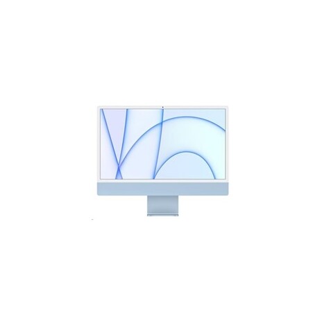 Apple 24-inch iMac with Retina 4.5K display: M1 chip with 8-core CPU and 8-core GPU, 256GB - Blue