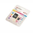 Hikvision MicroSDXC karta 64GB C1 (R:92MB/s, W:30MB/s) + adapter