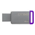 Kingston 8GB DataTraveler DT50 (USB 3.0) - kovový/fialový