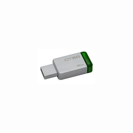 Kingston 16GB DataTraveler DT50 (USB 3.0) - kovový/zelený