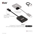 Club3D hub MST USB-C na DisplayPort, 4K60Hz (M/F)