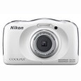 Nikon kompakt Coolpix W100, 13MPix, 3x zoom - bílý - Backpack kit
