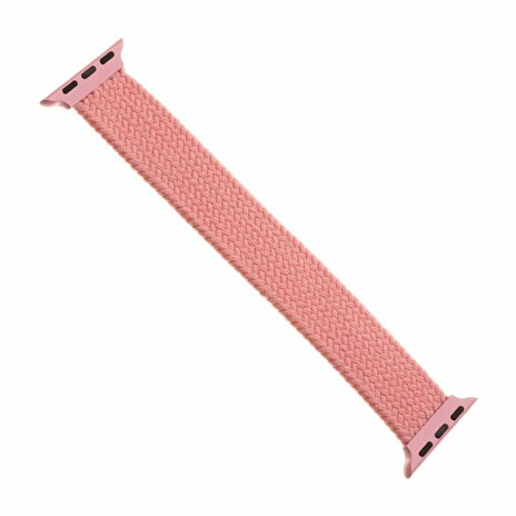 Řemínek FIXED Nylon Strap elastický nylonový pro Apple Watch 38/40mm, velikost S, růžový
