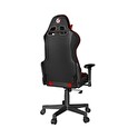 Gembird Gaming chair / herní křeslo SCORPION 01, černá/červená, sítovina