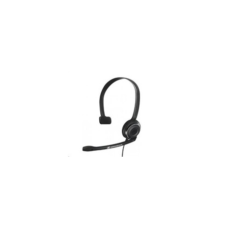 SENNHEISER PC 7 USB black (černý) headset - jednostranné sluchátko s mikrofonem POŠKOZEN OBAL