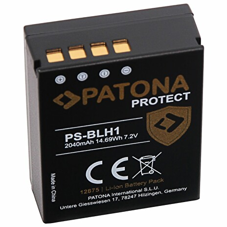 PATONA baterie pro foto Olympus BLH-1 2040mAh Li-Ion Protect