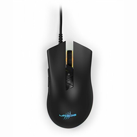 HAMA uRage gamingová myš Reaper 400/ drátová/ optická/ podsvícená/ 10 000 dpi/ 8 tlačítek/ USB/ černá