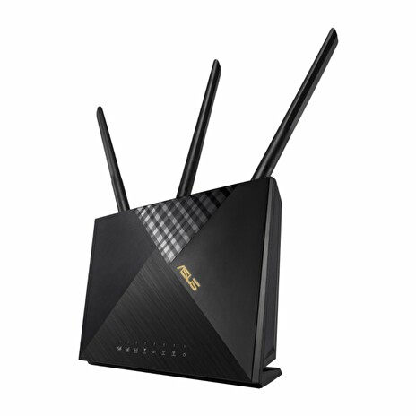 ASUS 4G-AX56, Dvoupásmový WiFi 6 AX1800 LTE router, Cat.6 300Mb/s Captive Portal, síťové zabezpečení AiProtection