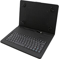 iGET S10C - Pouzdro s klávesnicí pro 10.1-10.36" tablet, konektor USB-C, černá barva