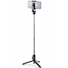Selfie tyč FIXED Snap s tripodem, 3/4" závit a bezdrátovou spouští, černá