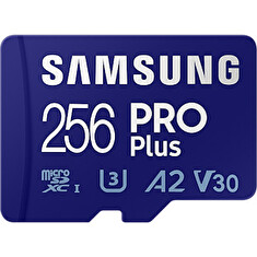 Samsung micro SDXC 256GB PRO Plus + SD adaptér