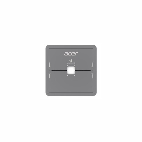 Acer notebook stand, slitina zinku a nerezové ocele, pouze 136g, pro notebooky do 15", stříbrný