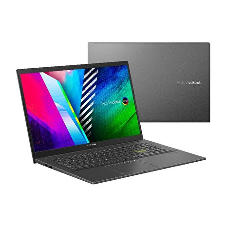 ASUS Laptop K513EA-OLED2042T/i5-1135G7/8 GB/512 GB SSD/15,6'' FHD/OLED/2 roky Pick-Up & Return/Win10 Home/Černá