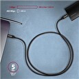 Axagon BUCM3-CM15AB, SPEED kabel USB-C <-> USB-C, 1.5m, USB 3.2 Gen 1, PD 60W 3A, ALU, oplet, černý