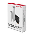 Axagon PCES-SA2N, PCIe řadič - 2x interní SATA 6G port, ASM1061, SP & LP