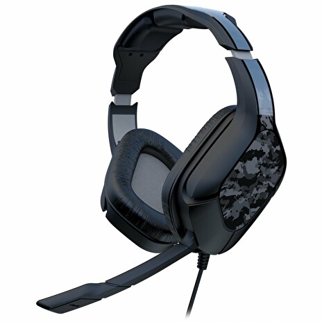 GIOTECK herní headset HC-2 CAMO/ multiplatforma/ variabilní dizajn 3xpolep