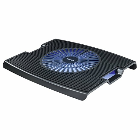 HAMA chladicí stojan pro notebook Wawe/ 13,3" až 15,6"/ USB/ LED podsvícení/ černý