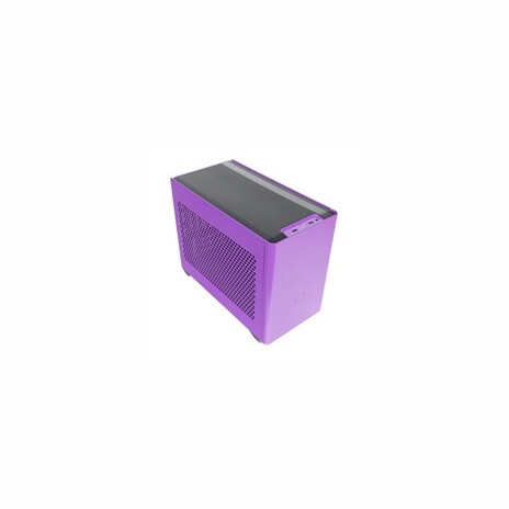 Cooler Master case MasterBox NR200P Purple, mini-ITX, mini-DTX, fialová, bez zdroje