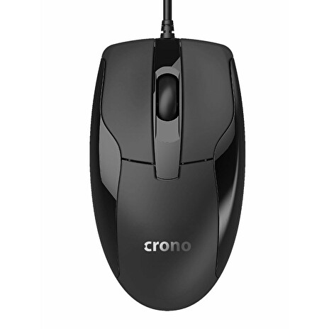 Crono CM645/Kancelářská/Optická/Drátová USB/Černá