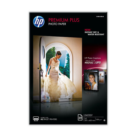 Papír HP Premium Plus High-gloss Photo Paper | 280g | A3 | 20listů