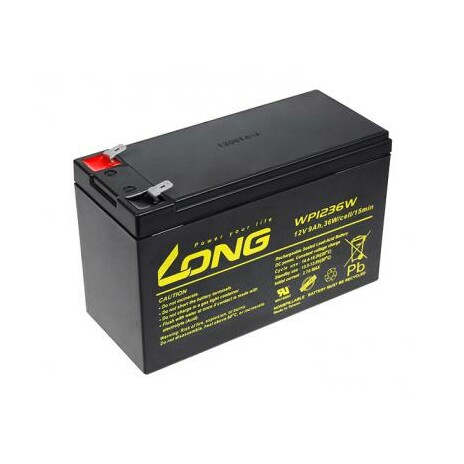 Long Baterie WP1236W (12V/9Ah - Faston 250, HighRate)