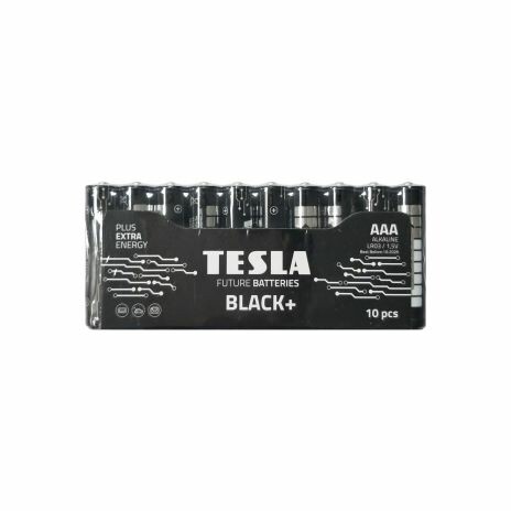 TESLA - baterie AAA BLACK+, 10ks, LR03