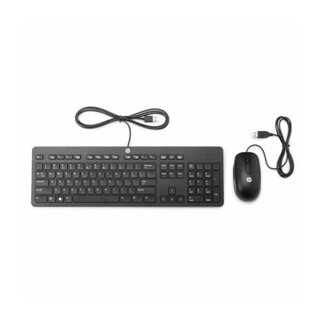 HP Slim USB klávesnice a myš - černá - CZ