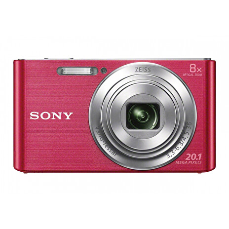 Sony Cyber-Shot DSC-W830 růžový,20,1M,8xOZ,720p