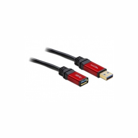 Delock prodlužovací kabel USB 3.0 AM-AF, 2m, černý, Premium