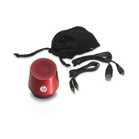 HP S4000 Red Portable Speaker - REPRO