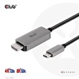 Club3D kabel USB-C na HDMI, 4K120Hz 8K60Hz HDR10 s DSC1.2, M/M, 3m