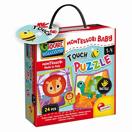 Hračka Liscianigioch Montessori Baby Touch - Puzzle