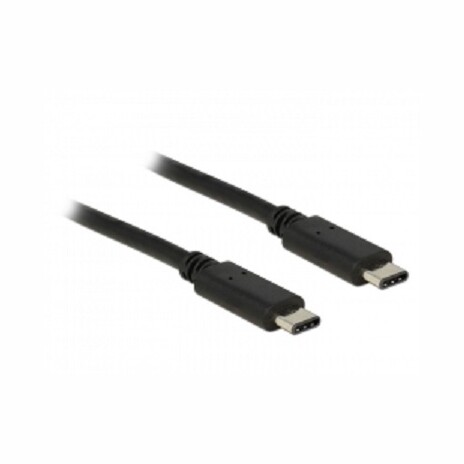 DeLOCK - USB kabel - USB-C (M) do USB-C (M) - USB 2.0 - 1 m - černá