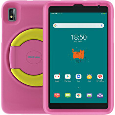 iGET BLACKVIEW TAB G6 Kids Pink - 8" HD/1280x800/IPS/2GHZ Quad Core/LTE/3GB RAM+32GB ROM/5+2Mpix/Android 11/pouzdro EVA