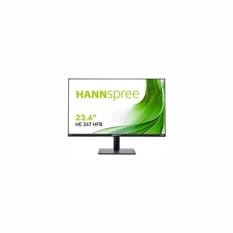 HANNspree HE247HFB 23,6" monitor, Full HD 1920x1080, 16:9, HDMI, VGA, repro