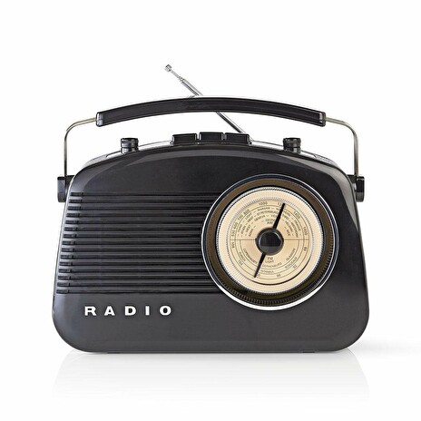 Rádio Nedis RDFM5000BK černá