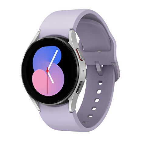 Samsung Galaxy Watch 5/40mm/Silver/Sport Band/Purple