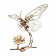 Hračka Ugears 3D dřevěné mechanické puzzle Motýl