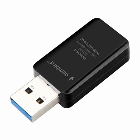 Gembird USB 3.0 Wi-Fi adaptér, dual-band 1300 Mbps