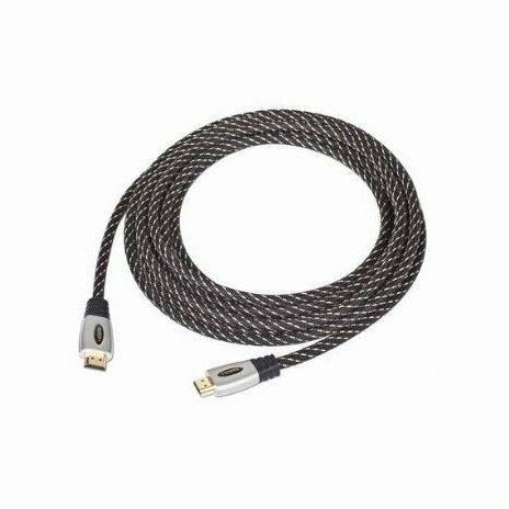 Gembird kabel prémiový HDMI, standard speed (M - M), pozlacené konektory, opletený, 4.5 m, blister