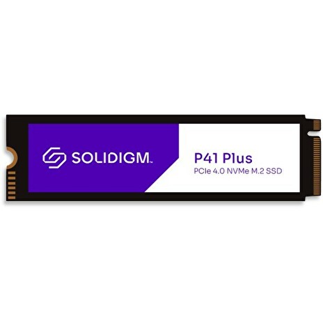 Solidigm™ P41 Plus Series (512GB, M.2 80mm PCIe x4, 3D4, QLC) Retail Box Single Pack