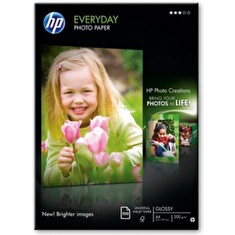 HP Q2510A Everyday Photo Paper glossy - papír lesklý, A4, 200g/m2, 100 listů
