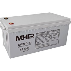 Baterie MHPower GE200-12 GEL, 12V/200Ah, T3-M8, Deep Cycle