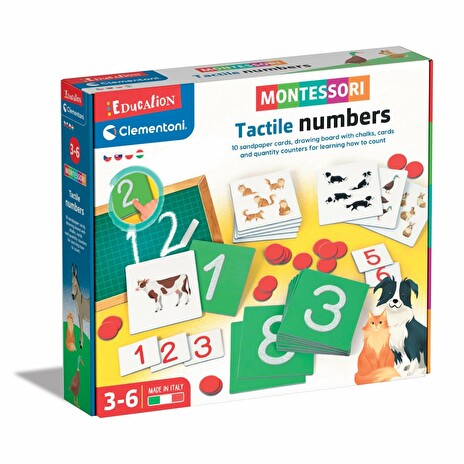 Hra Clementoni Montessori - nauč se číslice