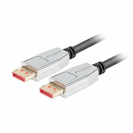 LANBERG Displayport M/M kabel 20 PIN V1.4 1M 8K 60HZ černý