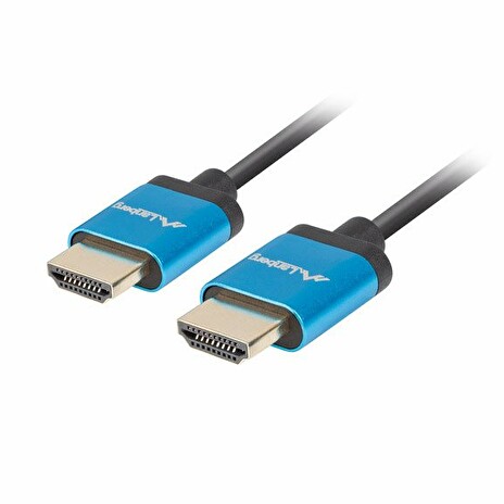LANBERG HDMI M/M 2.0 kabel 1M 4K černý úzký