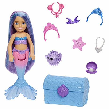 Panenka Mattel Barbie Chelsea Mořská panna