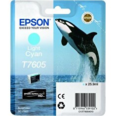 EPSON ink bar ULTRACHROME HD - Light Cyan - T7605