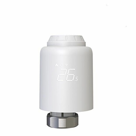 Tellur WiFi Smart Thermost. Radiator Valve-Chytrý WiFi termostat. radiátorový ventil RVSH1, LED,bílá