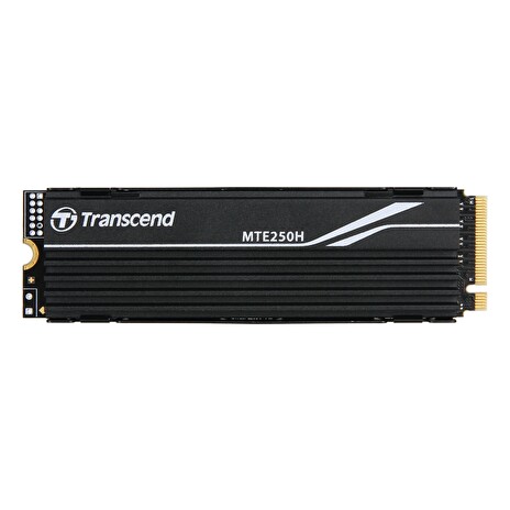 TRANSCEND MTE250H 1TB SSD disk M.2 2280, PCIe Gen4 x4 NVMe 1.4 (3D TLC), aluminium heatsink, 7200MB/s R, 6200MB/s W